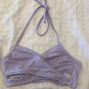 Lilac bikini top